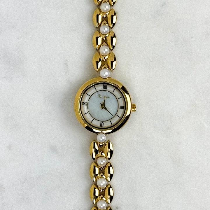 Sophia Watch | Pearl Gold